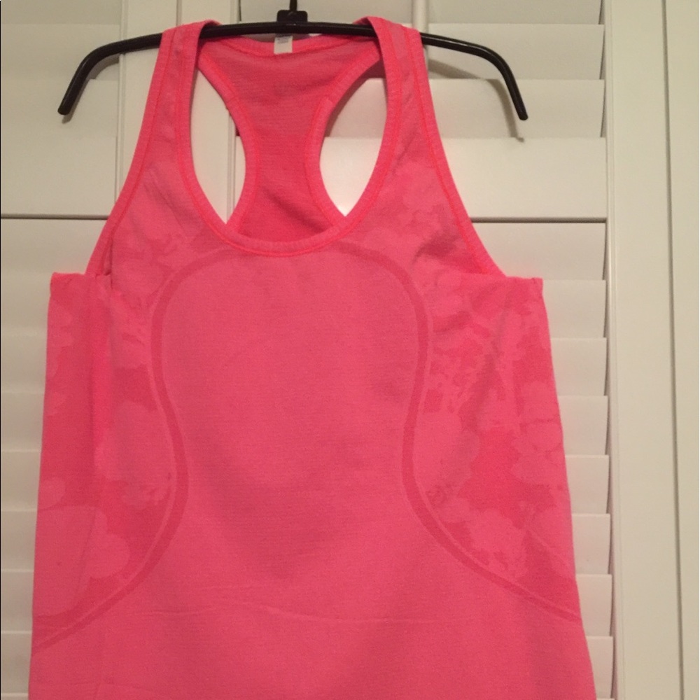 Lululemon dark pink tank top. Size 12.